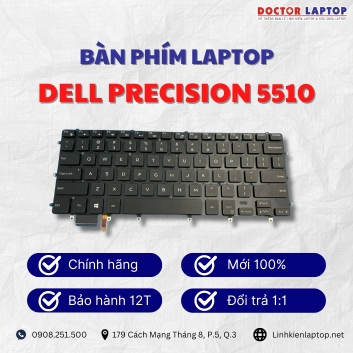 Bàn phím Laptop Dell Precision 5510