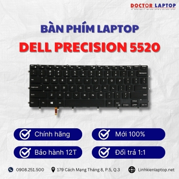 Bàn phím Laptop Dell Precision 5520