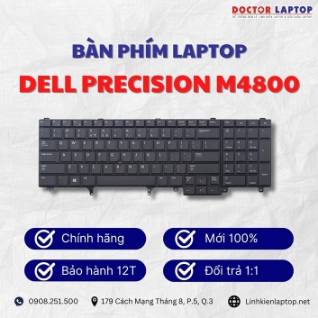 Bàn phím Laptop Dell Precision M4800