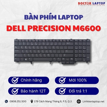 Bàn phím Laptop Dell Precision M6600