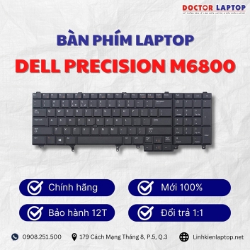 Bàn phím Laptop Dell Precision M6800