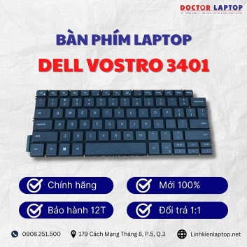 Bàn phím Laptop Dell Vostro 3401