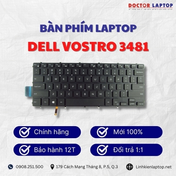 Bàn phím Laptop Dell Vostro 3481