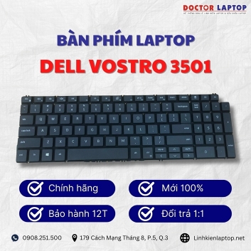 Bàn phím Laptop Dell Vostro 3501