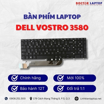 Bàn phím Laptop Dell Vostro 3580