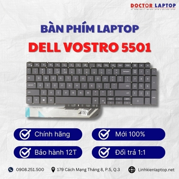 Bàn phím Laptop Dell Vostro 5501