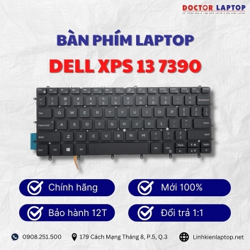 Bàn phím Laptop Dell XPS 13 7390