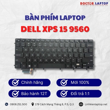 Bàn phím Laptop Dell XPS 15 9560