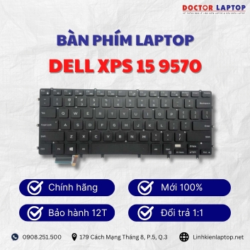 Bàn phím Laptop Dell XPS 15 9570