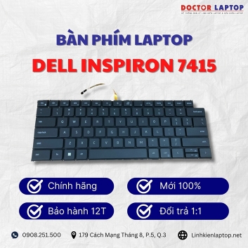 Bàn phím Laptop Dell Inspiron 7415